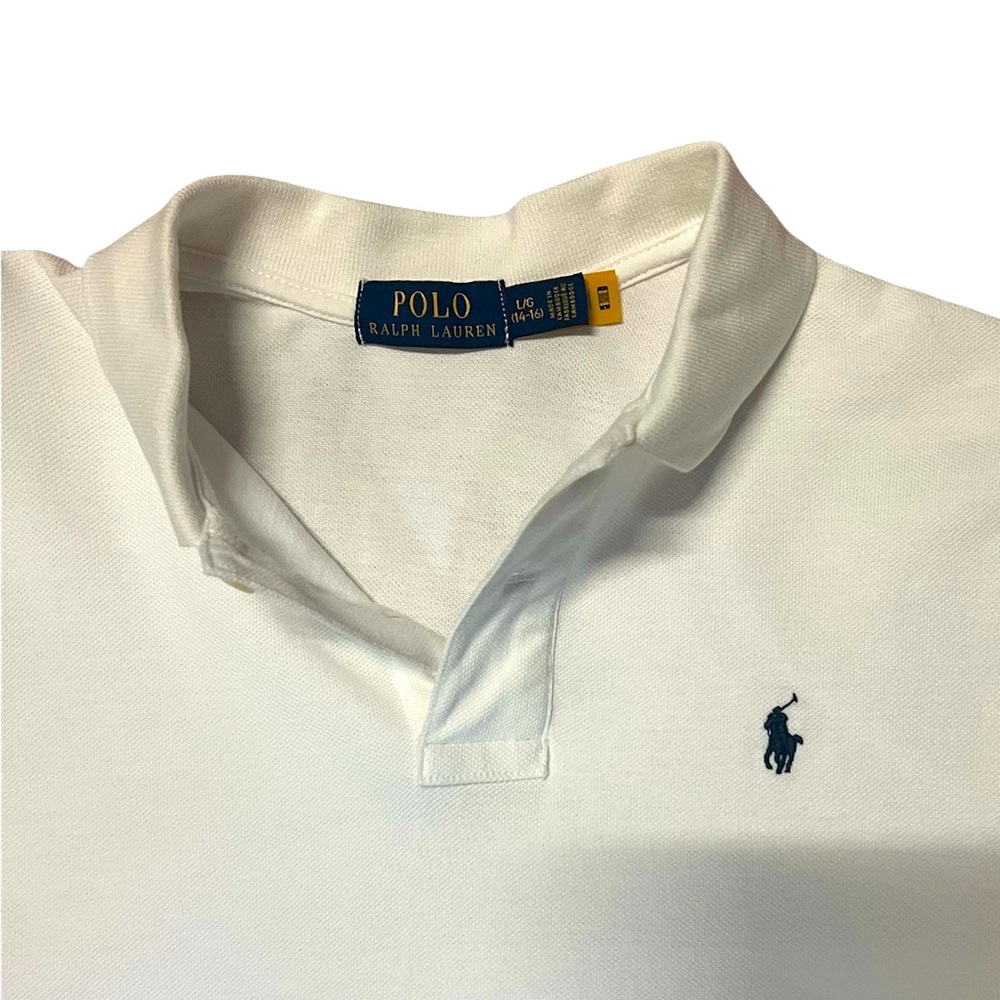Polo by Ralph Lauren Blue Label Youth Large (14/16) Short Sleeve Polo Shirt